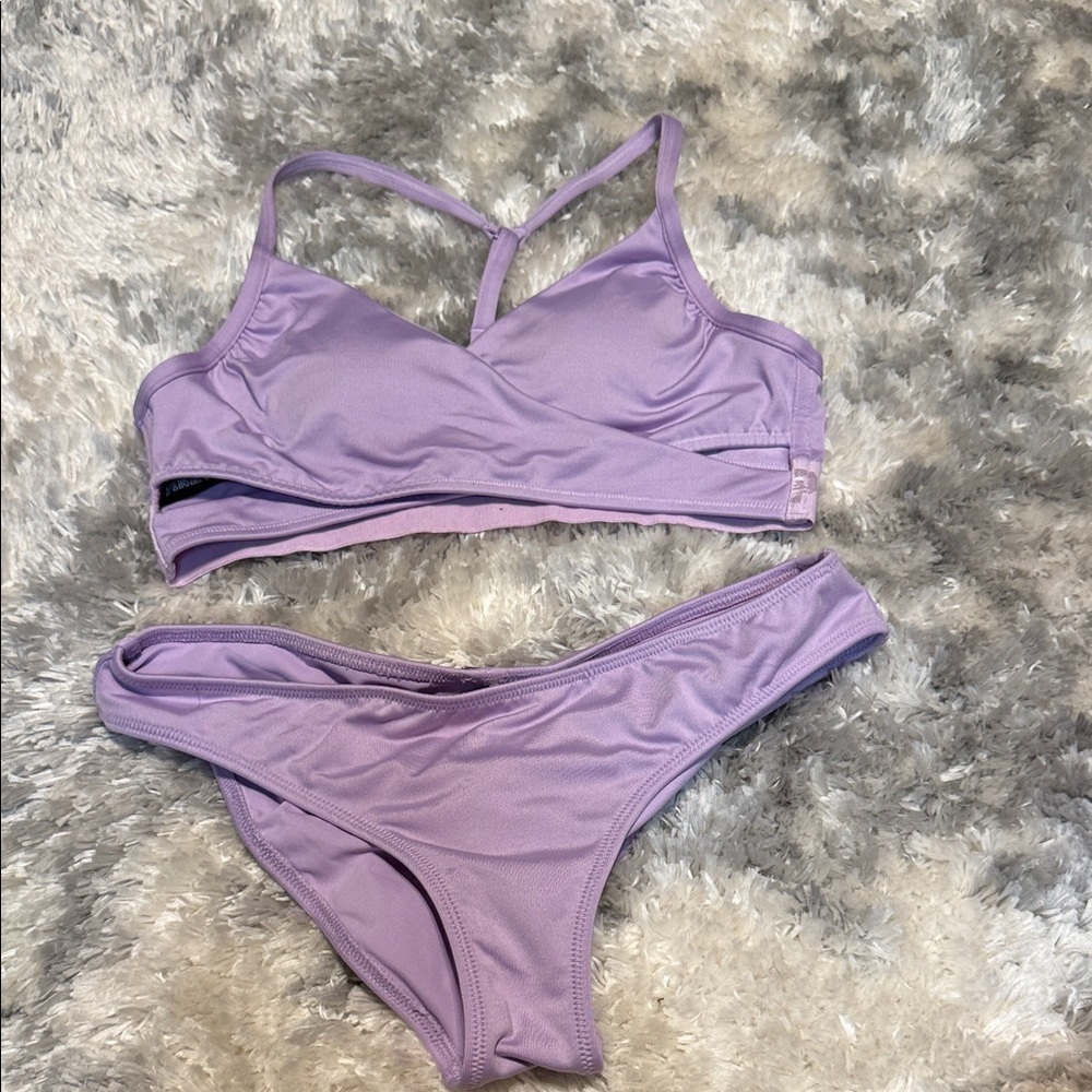 PINK Victoria's Secret Light Purple Bikini